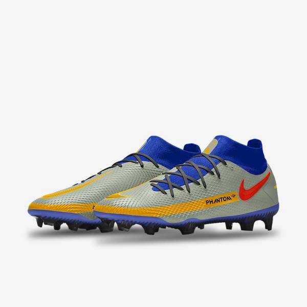 Nike Phantom GT Elite By You Custom Firm Ground Men's Football Shoes Multicolor | NK598YOX