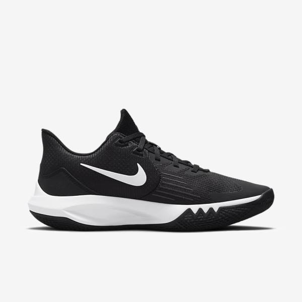 Nike Precision 5 Men's Basketball Shoes Black / Dark Grey / White | NK208ZVQ