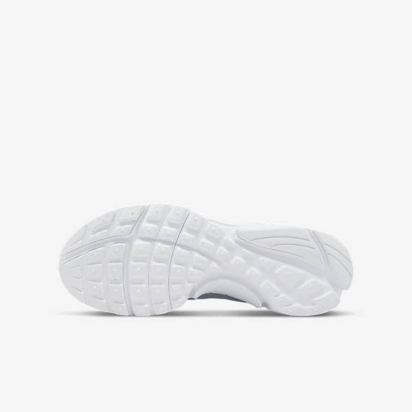 Nike Presto Older Kids' Sneakers White / Platinum / White | NK185RVJ