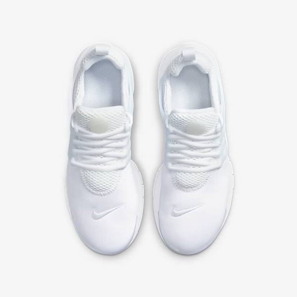 Nike Presto Older Kids' Sneakers White / Platinum / White | NK185RVJ