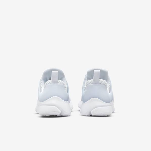 Nike Presto Older Kids' Sneakers White / Platinum / White | NK185RVJ