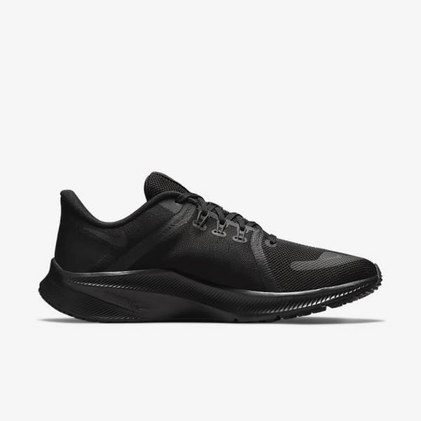 Nike Quest 4 Road Men's Running Shoes Black / Dark Grey | NK073FLX