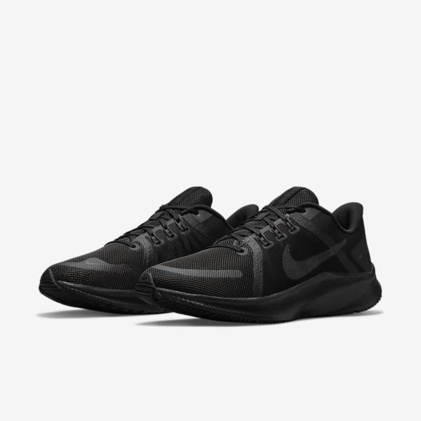 Nike Quest 4 Road Men's Running Shoes Black / Dark Grey | NK073FLX