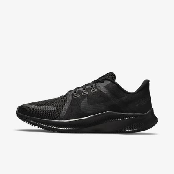 Nike Quest 4 Road Men\'s Running Shoes Black / Dark Grey | NK073FLX