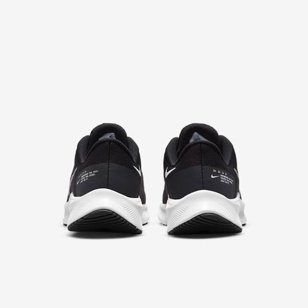 Nike Quest 4 Road Women's Running Shoes Black / Dark Grey / White | NK536GSX