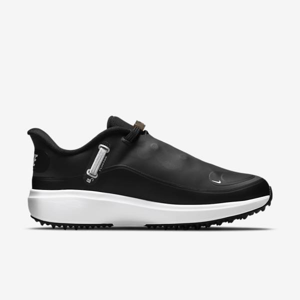 Nike React Ace Tour Women's Golf Shoes Black / Metal Dark Grey / White | NK326BRO