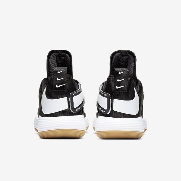 Nike React HyperSet Indoor Court Women's Training Shoes Black / Light Brown / White | NK257GWD