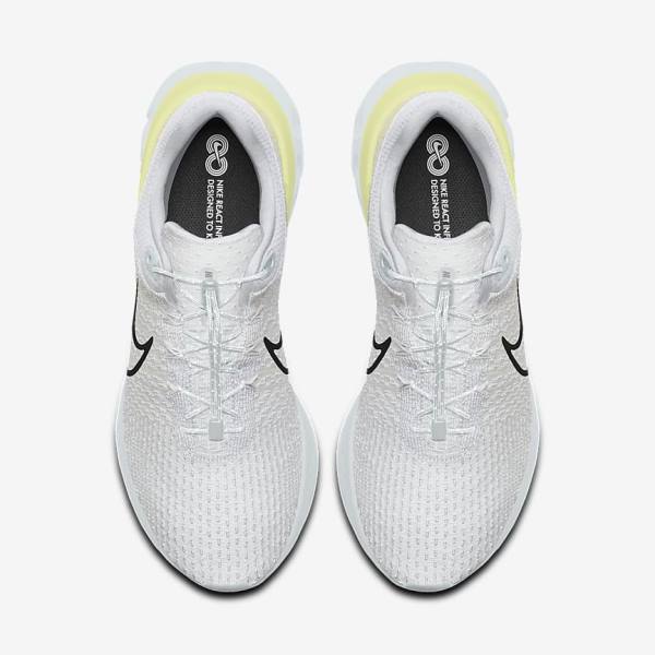 Nike React Infinity Run 3 By You Custom Road Men's Running Shoes White | NK682YTD