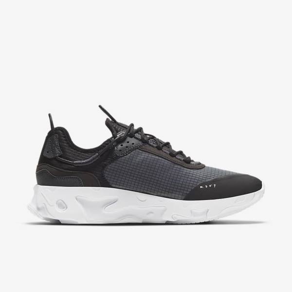 Nike React Live Men's Sneakers Black / Dark Grey / White | NK423PVD