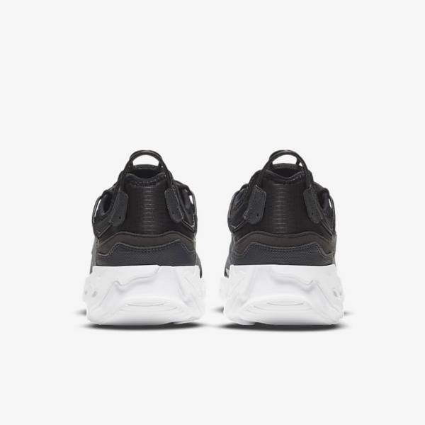 Nike React Live Men's Sneakers Black / Dark Grey / White | NK423PVD