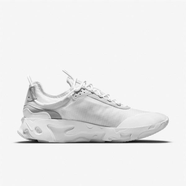 Nike React Live Men's Sneakers White / Platinum / White | NK137XOA