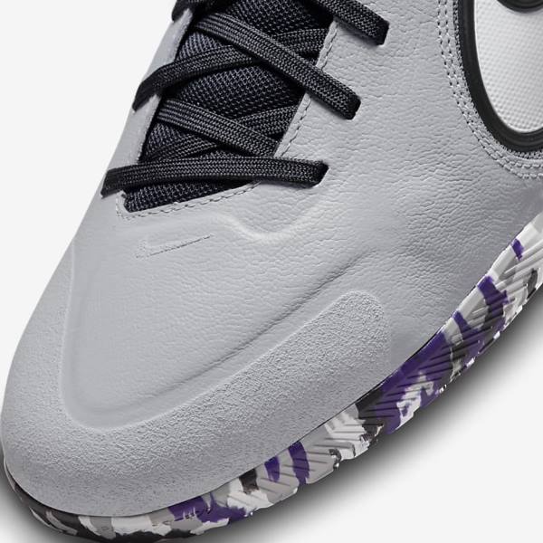 Nike React Tiempo Legend 9 Pro IC Indoor-Court Women's Football Shoes Light Grey / White | NK021RSC