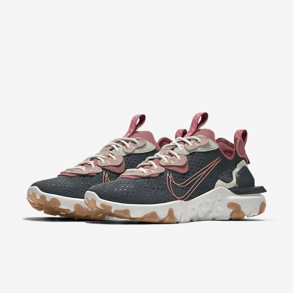 Nike React Vision By You Custom Lifestyle Women's Sneakers Multicolor | NK139LJF