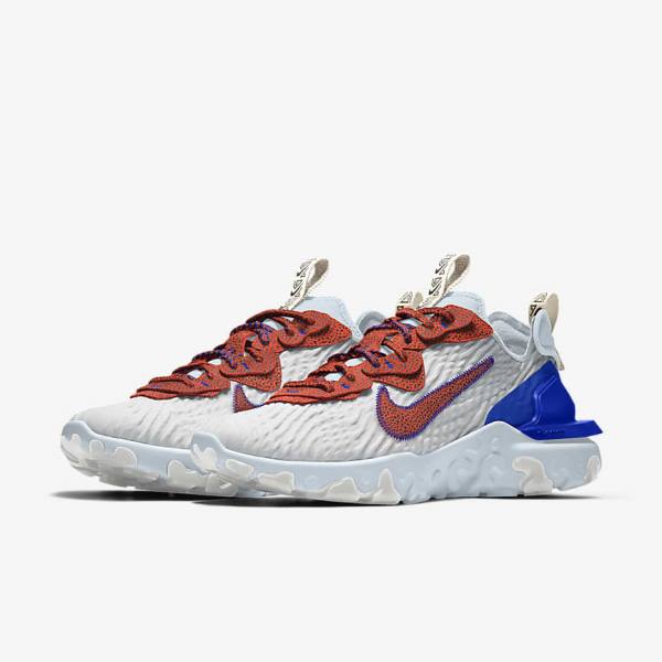 Nike React Vision By You Custom Lifestyle Men's Sneakers Multicolor | NK497KVU