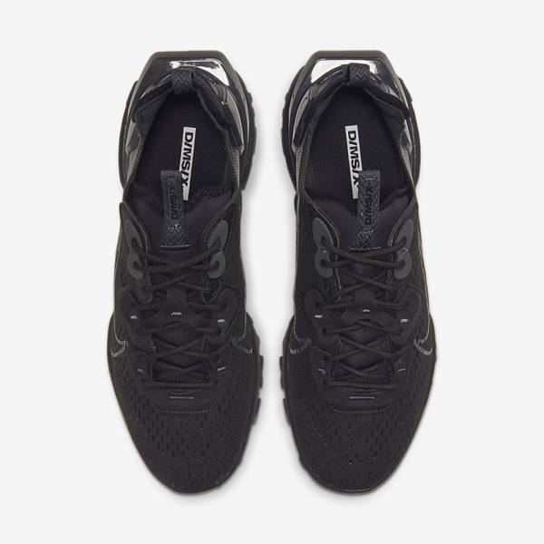 Nike React Vision Men's Sneakers Black / Dark Grey | NK098WQL