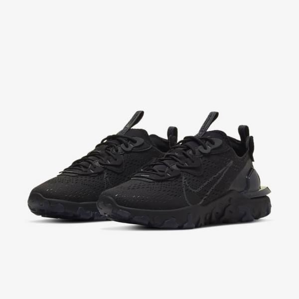 Nike React Vision Men's Sneakers Black / Dark Grey | NK098WQL