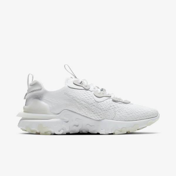 Nike React Vision Men's Sneakers White / Light Grey / Light Grey | NK607OXT