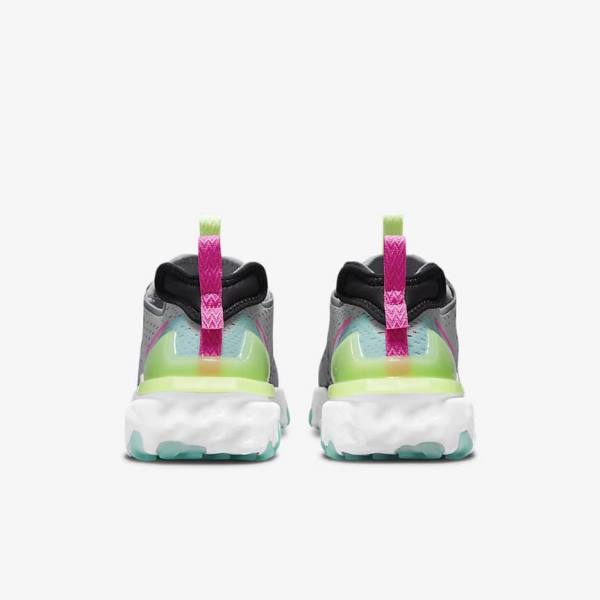 Nike React Vision Women's Sneakers Grey / Pink / Black | NK634YZN