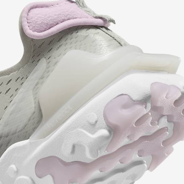 Nike React Vision Women's Sneakers Light Beige / White / Pink | NK041VDT