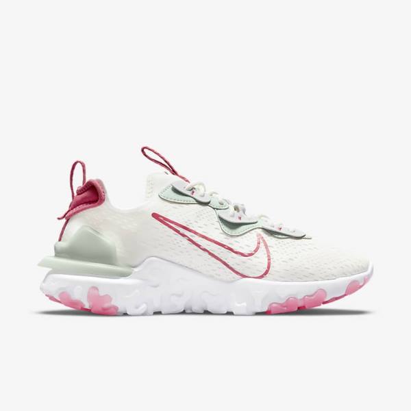 Nike React Vision Women's Sneakers Platinum / Pink | NK934GIQ