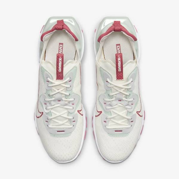 Nike React Vision Women's Sneakers Platinum / Pink | NK934GIQ