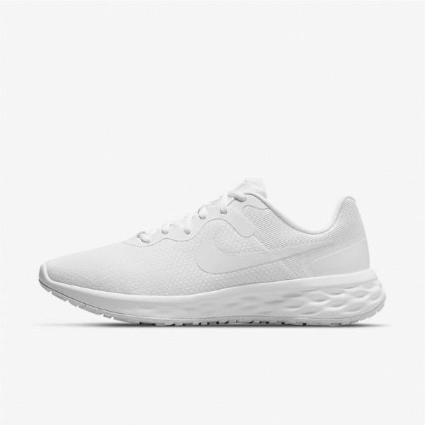 Nike Revolution 6 Next Nature Road Men\'s Running Shoes White | NK052NDK