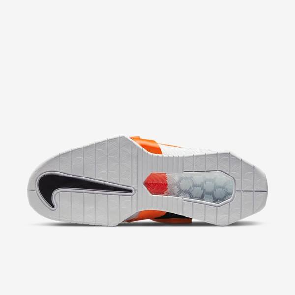 Nike Romaleos 4 Men's Training Shoes Orange / White / Black | NK629DBM