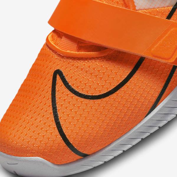 Nike Romaleos 4 Women's Training Shoes Orange / White / Black | NK270AHC