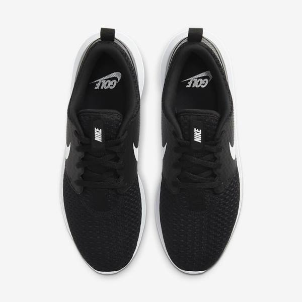 Nike Roshe G Women's Golf Shoes Black / White / Metal White | NK582WDP