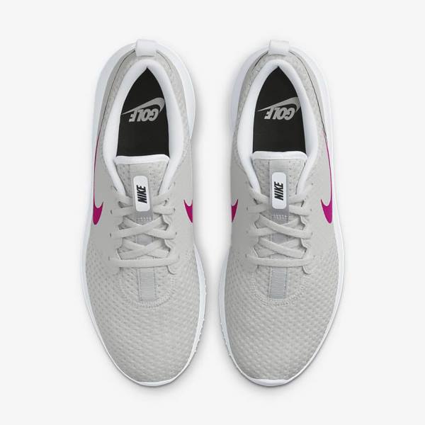 Nike Roshe G Women's Golf Shoes White / Black / Pink | NK891KFN