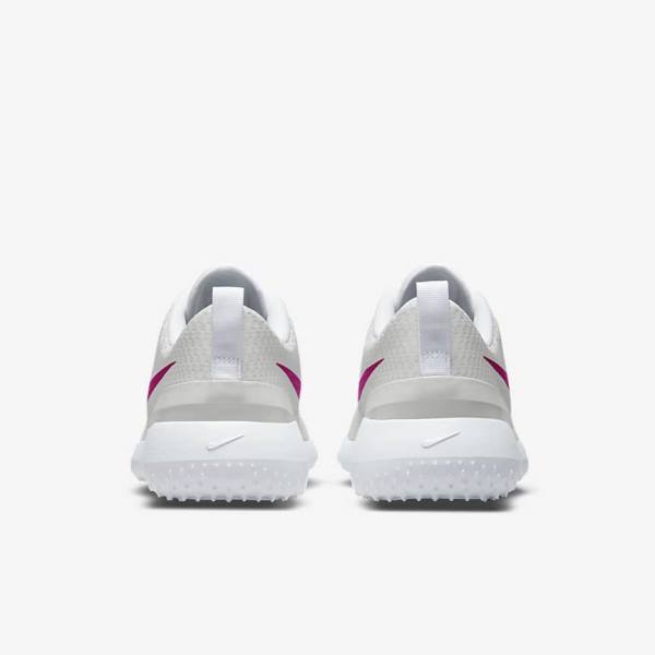 Nike Roshe G Women's Golf Shoes White / Black / Pink | NK891KFN