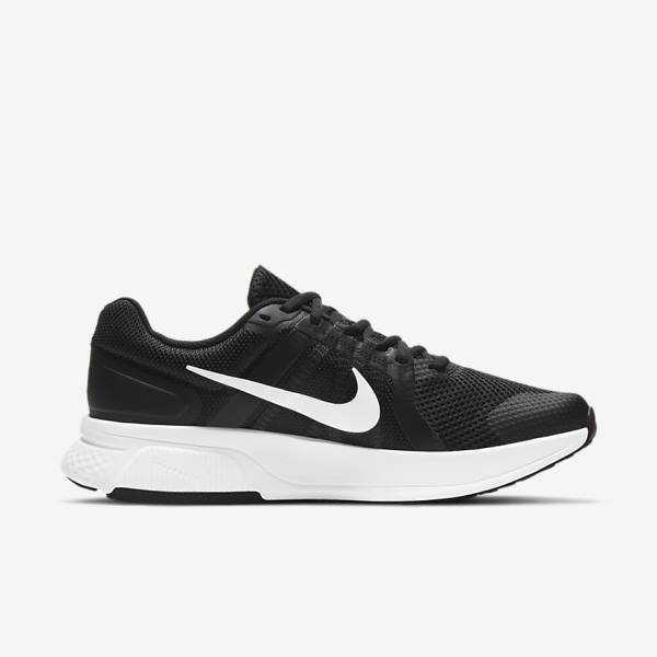 Nike Run Swift 2 Road Men's Running Shoes Black / Dark Grey / White | NK315JNS