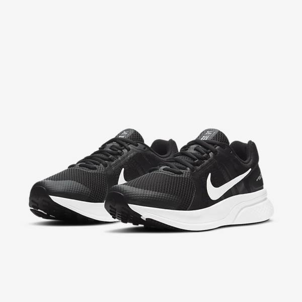 Nike Run Swift 2 Road Men's Running Shoes Black / Dark Grey / White | NK315JNS