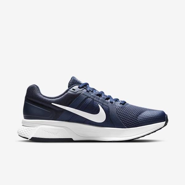 Nike Run Swift 2 Road Men's Running Shoes Navy / Obsidian / White | NK375XWQ