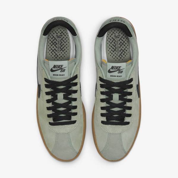 Nike SB Bruin React Men's Skate Shoes Light Brown / Black | NK079HIC