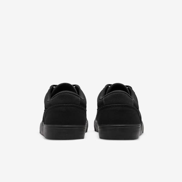 Nike SB Chron 2 Canvas Women's Skate Shoes Black | NK041XMC