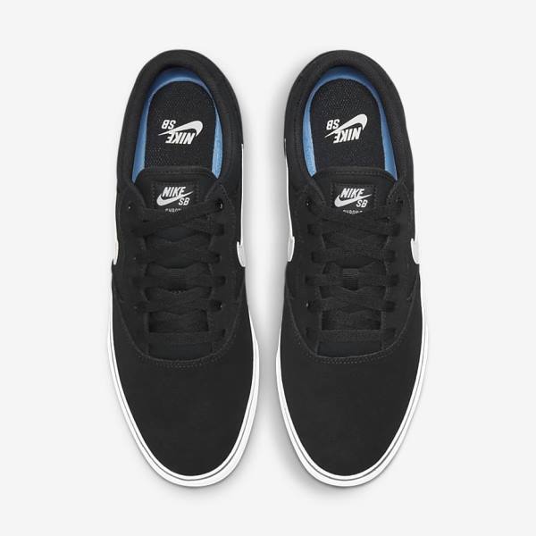 Nike SB Chron 2 Women's Skate Shoes Black / White | NK342YGI