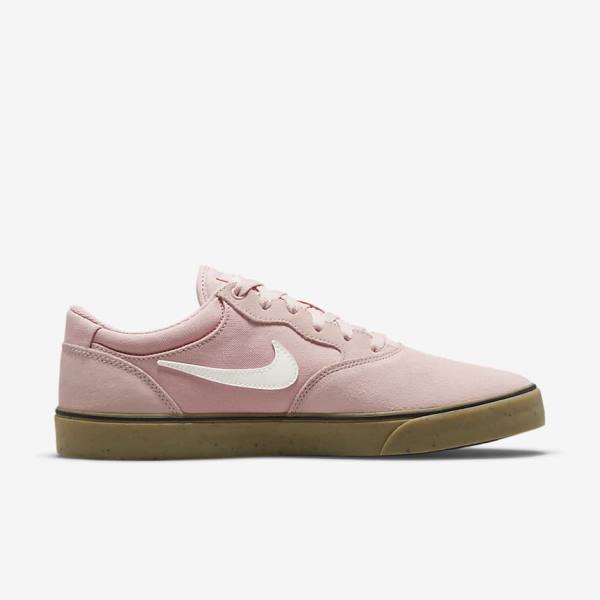 Nike SB Chron 2 Women's Skate Shoes Pink / Light Brown | NK618IQB