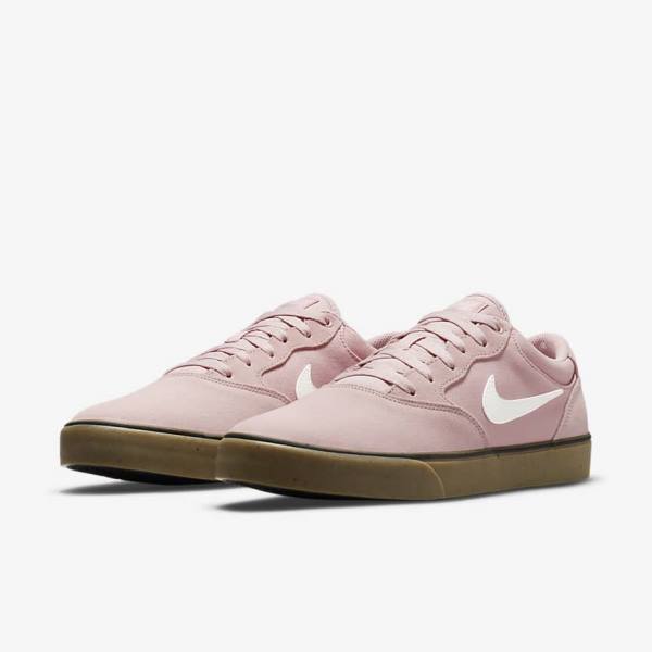 Nike SB Chron 2 Women's Skate Shoes Pink / Light Brown | NK618IQB