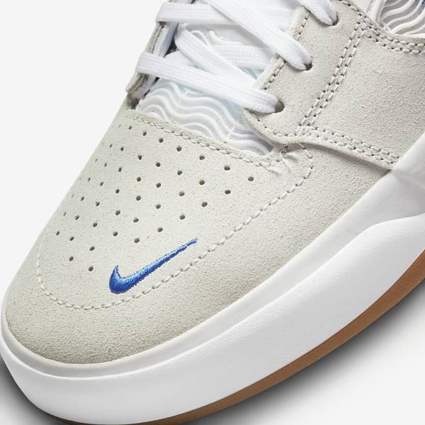 Nike SB Ishod Wair Men's Skate Shoes White / Royal / White | NK601LXE