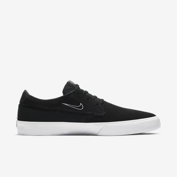 Nike SB Shane Men's Skate Shoes Black / White | NK629MDC