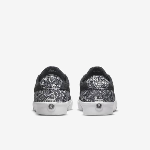 Nike SB Shane Premium Men's Skate Shoes Dark Grey / White / Black / Grey | NK947EHO