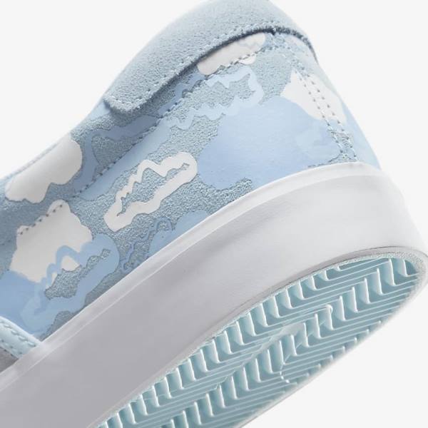 Nike SB Zoom Verona Slip x Rayssa Leal Kids' Skate Shoes Blue / White / Blue | NK189NSV