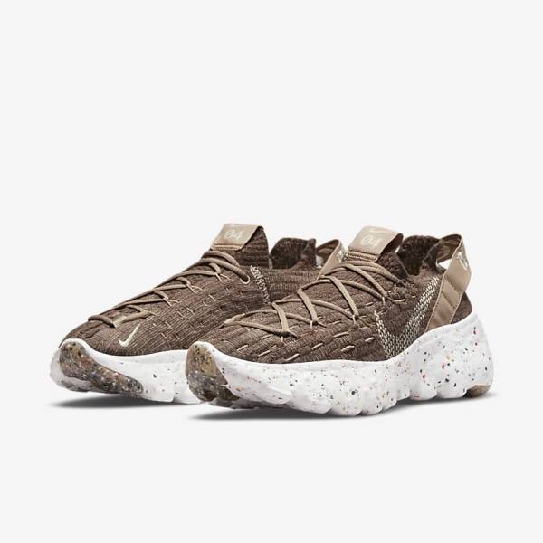 Nike Space Hippie 04 Women's Sneakers Brown / White | NK620KQP