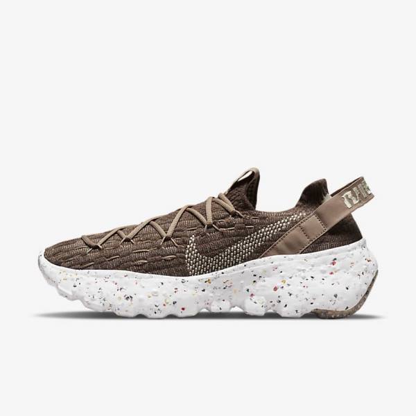 Nike Space Hippie 04 Women\'s Sneakers Brown / White | NK620KQP