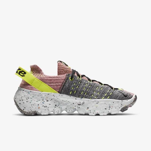 Nike Space Hippie 04 Women's Sneakers Lemon / Light Pink / Black | NK024BHV