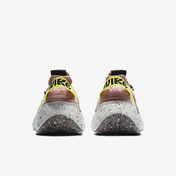 Nike Space Hippie 04 Women's Sneakers Lemon / Light Pink / Black | NK024BHV