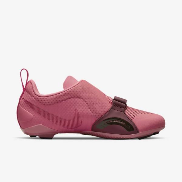 Nike SuperRep Cycle Indoor Cycling Women's Training Shoes Pink / Metal / Light Pink | NK809FKY