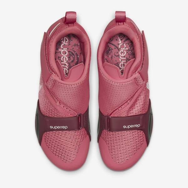 Nike SuperRep Cycle Indoor Cycling Women's Training Shoes Pink / Metal / Light Pink | NK809FKY