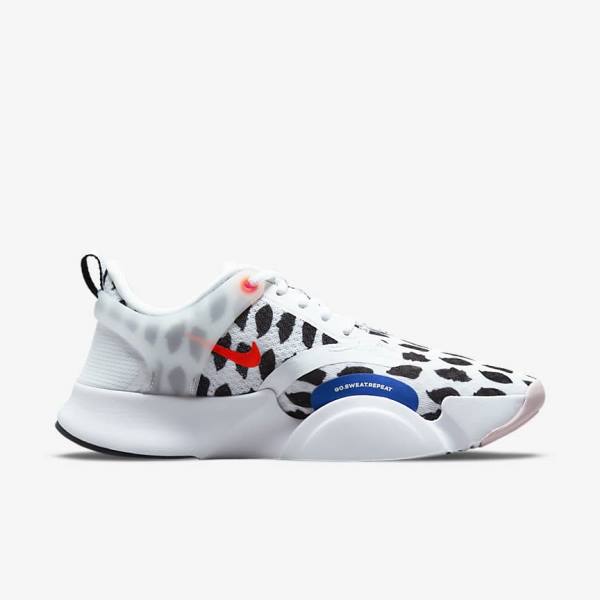 Nike SuperRep Go 2 Women's Training Shoes White / Black / Blue / Yellow | NK207CJV